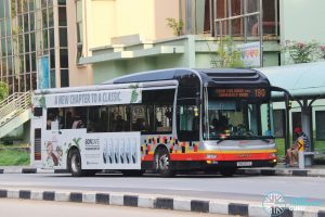Bus 190: SMRT MAN A22 (SMB1501A)