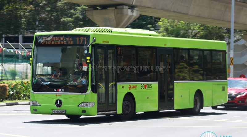 Tower Transit Bus Service 171 Land Transport Guru