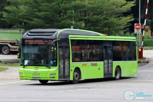 Bus 75: SMRT MAN Lion's City A22 (SMB271U)