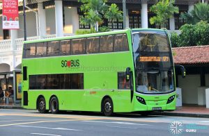 Bus 171: SMRT Alexander Dennis Enviro500 (SG5711L)