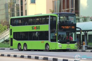 Bus 190: SMRT MAN Lion's City DD A95 (SG5852M)