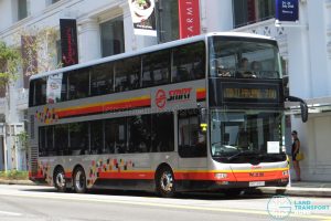 Bus 700: SMRT MAN A95 Demostrator (SMB5888H)