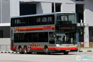Bus 171: SMRT MAN Lion's City DD A95 (SMB5894P)