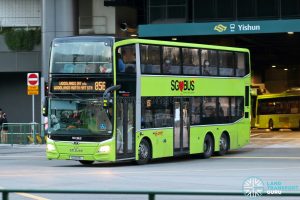 Bus 856: SMRT MAN Lion's City DD A95 (SG6013L)