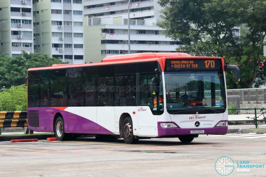 Bus 170: SBS Transit Mercedes-Benz Citaro (SBS6111A)