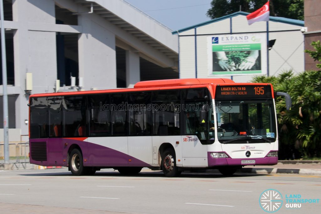 Bus 195: SBS Transit Mercedes-Benz Citaro (SBS6285G)