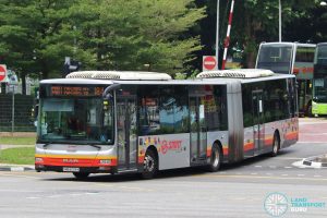 Bus 184: SMRT MAN A24 (SMB8034K)