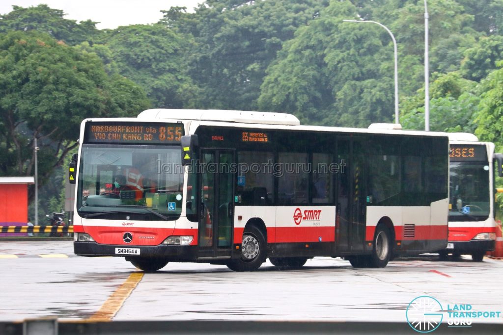 Bus 855 - SMRT Buses Mercedes-Benz Citaro (SMB154A)