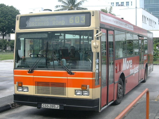 Bus 603: City Shuttle Service DAF SB220 (CSS285J)