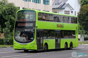 Bus 13 - SBS Transit Volvo B9TL Wright (SG5406T)