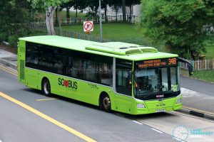 Bus 34B - Go-Ahead Singapore MAN A22 Euro 6 (SG1843R)