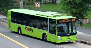 Bus 34B - Go-Ahead Singapore MAN A22 Euro 6 (SG1843R)