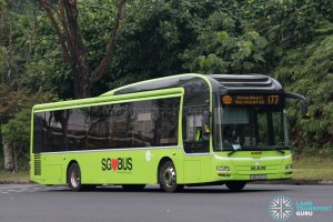Bus 177: Tower Transit MAN A22 (SMB3015Z)