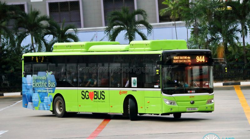 SMRT Feeder Bus Service 944 | Land Transport Guru