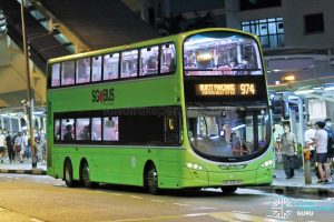 Bus 974 - Tower Transit Volvo B9TL Wright (SBS3354K)