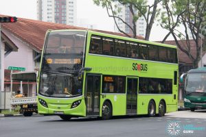 Bus 189: Tower Transit ADL Enviro500 (SMB3569S)