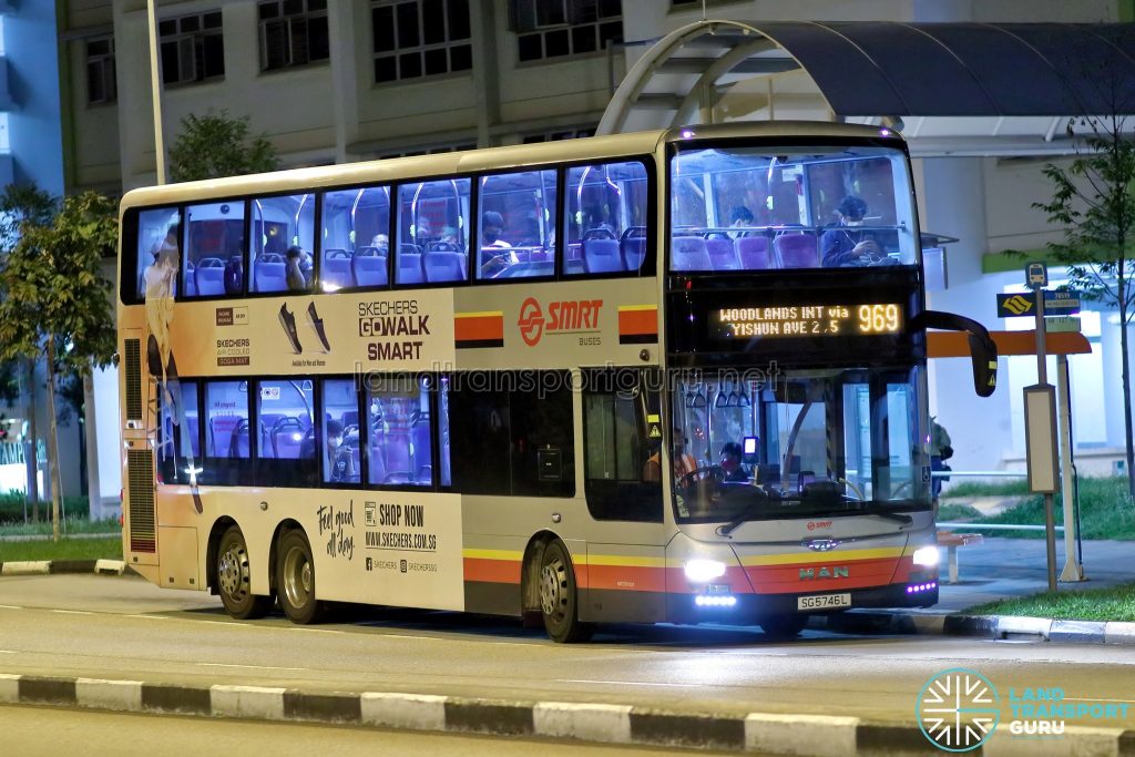 Bus 969 - SMRT Buses MAN A95 (SG5746L)