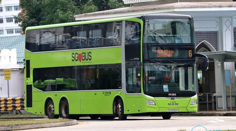 Bus 6 - Go-Ahead Singapore MAN A95 Euro 6 (SG6092H)