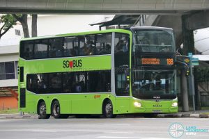 Bus 188 - SMRT Buses MAN A95 Euro 6 (SG6122E)