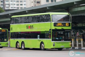 Bus 83 - Go-Ahead Singapore Yutong E12DD (SG7006B)