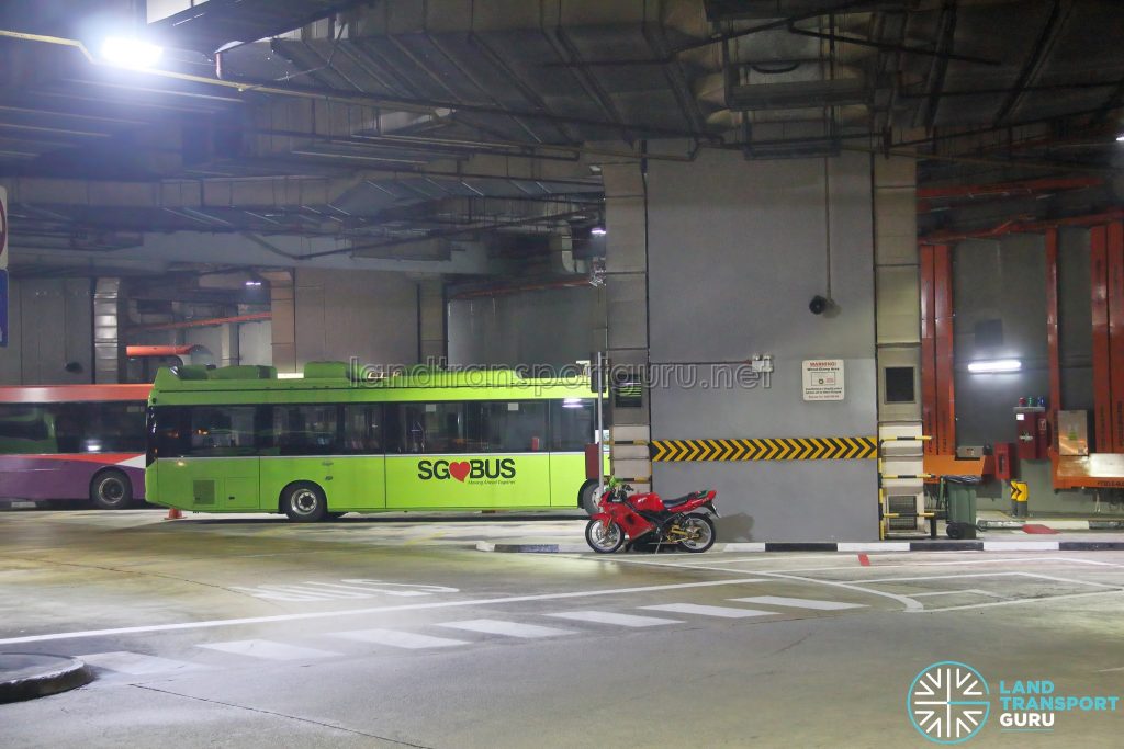 E-Bus Testing at Bedok Integrated Transport Hub (Oct 2020)