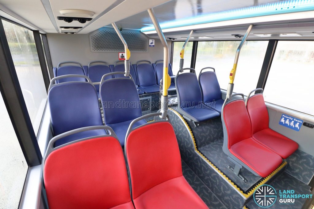 Yutong E12DD - Lower Deck (Rear Seating)