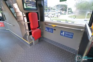 Yutong E12DD - Interior (Rear Wheelchair Bay)