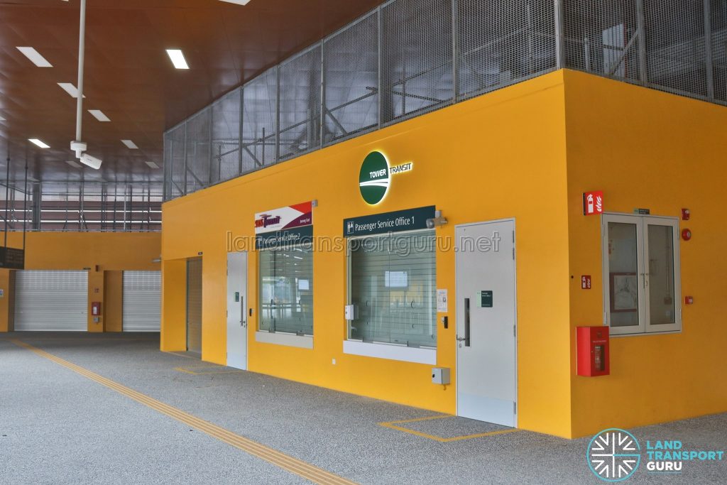 Relocated Jurong East Bus Interchange - Passenger Service Offices
