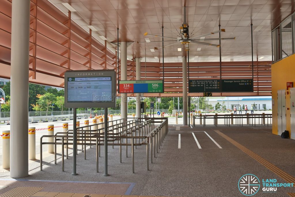 Relocated Jurong East Bus Interchange - Concourse & Berth B3