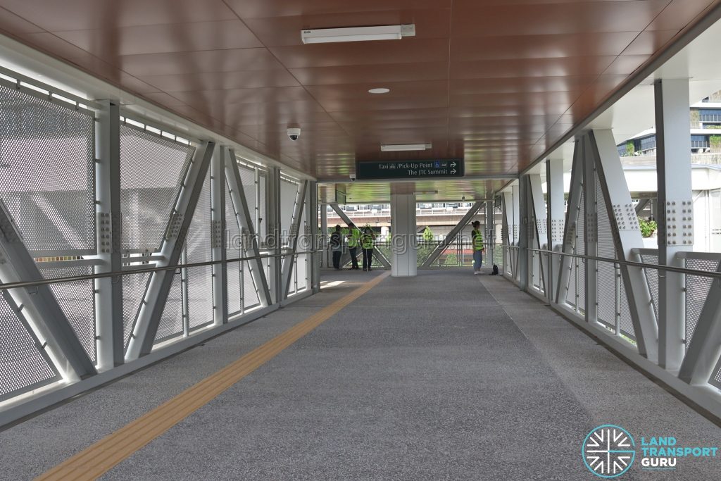 Relocated Jurong East Bus Interchange - Overhead Bridge to Jurong East MRT Station