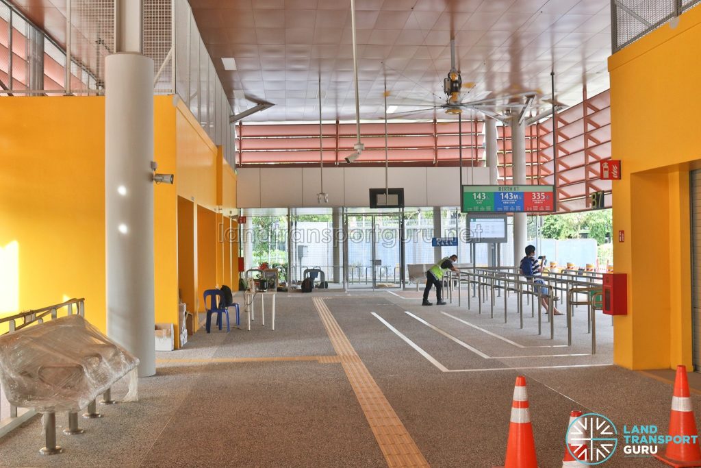 Relocated Jurong East Bus Interchange - Concourse & Berth B7