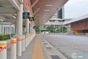 Relocated Jurong East Bus Interchange - Alighting Berths