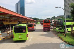 Jurong East Temporary Bus Interchange (November 2020)