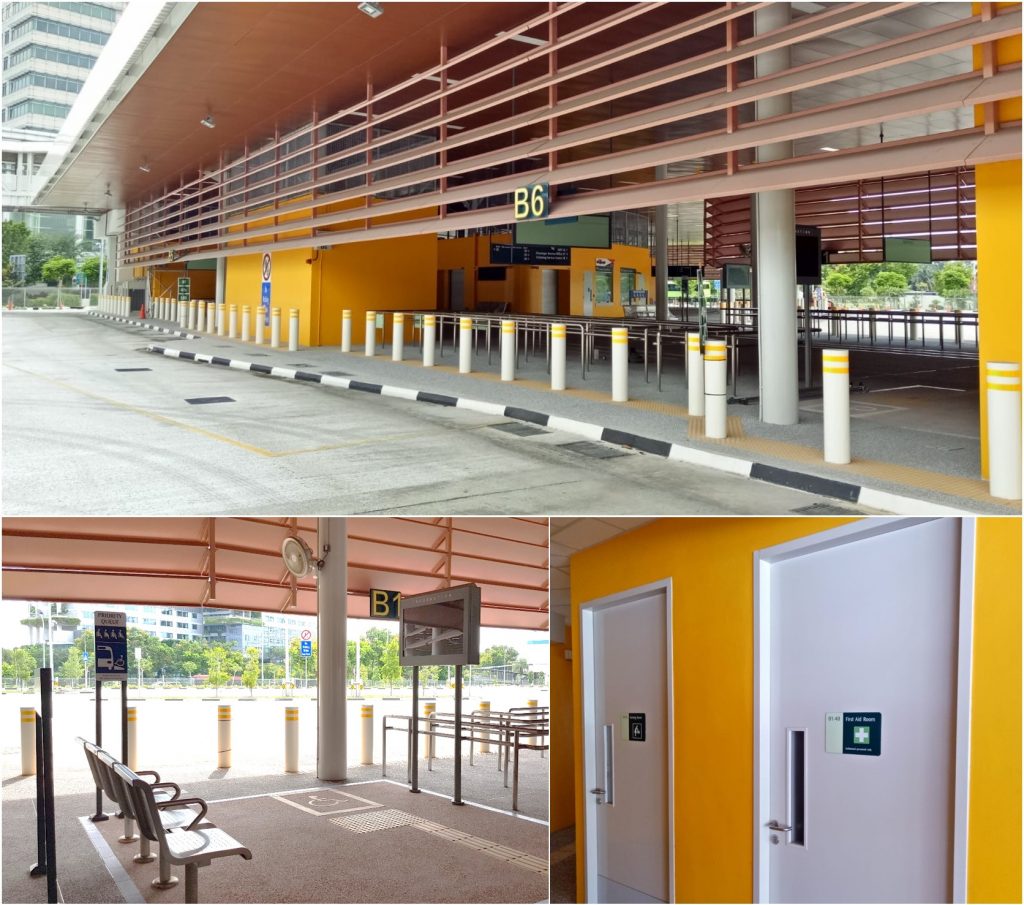 Inclusive Facilities at Relocated Jurong East Bus Interchange (Image: Land Transport Authority)