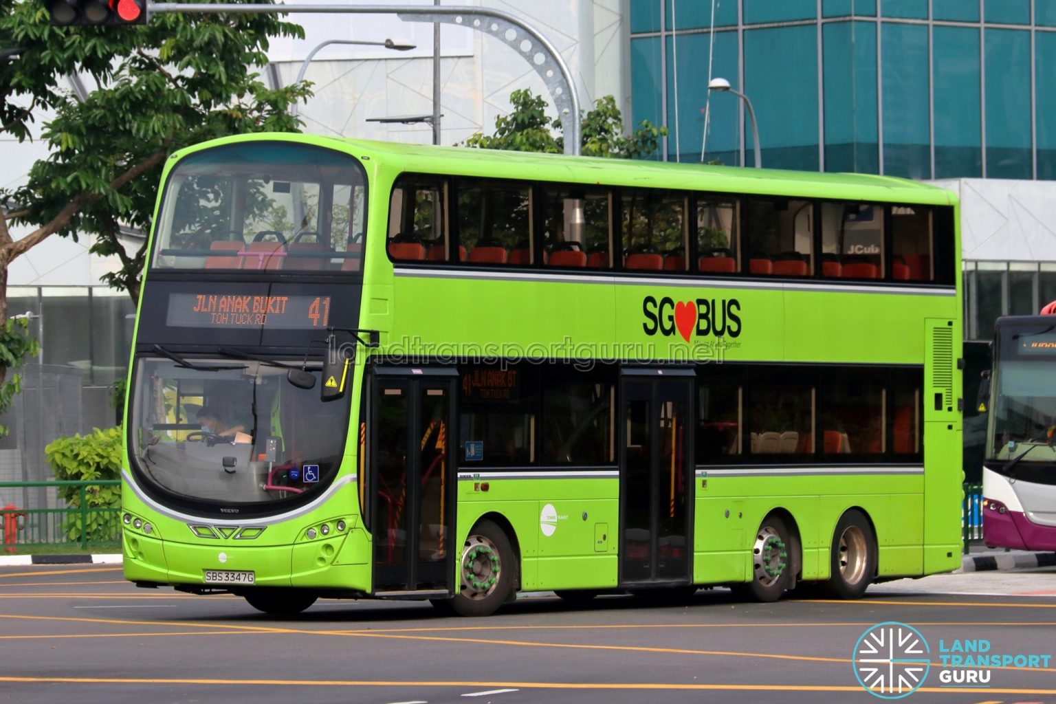 Bus 41 – Tower Transit Volvo B9TL Wright (SBS3347G) | Land Transport Guru