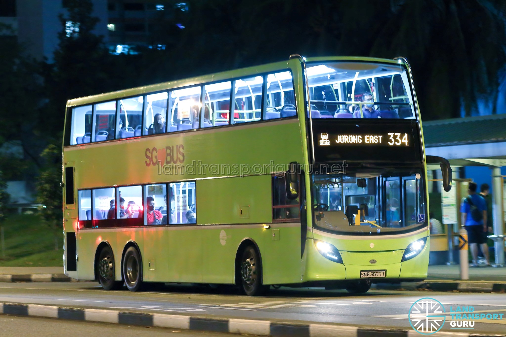 Bus 334 – Tower Transit Alexander Dennis Enviro500 (SMB3577T) | Land  Transport Guru