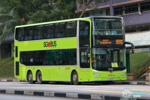 Bus 991C - SMRT Buses MAN A95 Euro 6 (SG6015G)