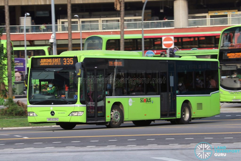 Bus 335 - Tower Transit Mercedes-Benz Citaro (SBS6331G)