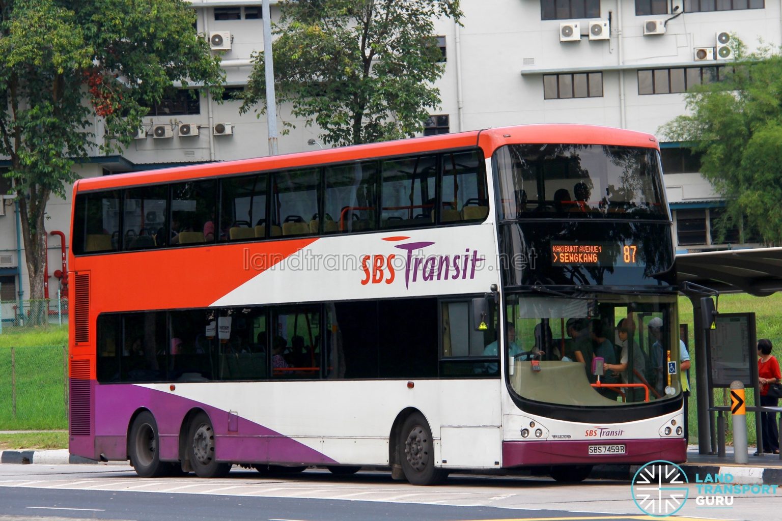 Bus 87 – SBS Transit Volvo B9TL CDGE (SBS7459R) | Land Transport Guru