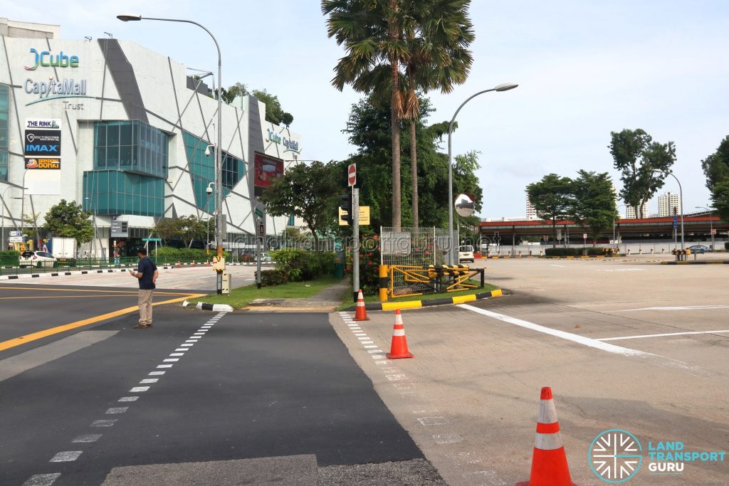 Defunct Jurong East Temporary Bus Interchange - Exit