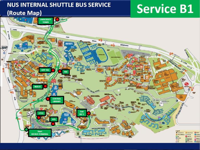 (Defunct) NUS Internal Shuttle Bus B1 | Land Transport Guru