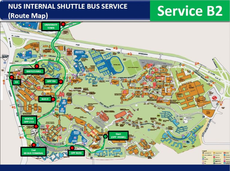 (Defunct) NUS Internal Shuttle Bus B2 | Land Transport Guru