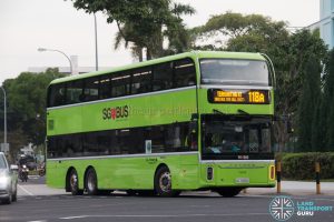 Bus 118A - Go-Ahead Singapore Yutong E12DD (SG7008X)