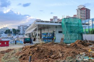 Hougang Temporary Bus Parking and Driver Facility - Mar 2021