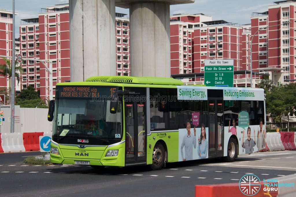 Bus 15 - MAN Lion's City A22 (SG1843R)