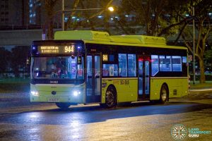 Bus 944 - SMRT Yutong E12 (SG3097P)
