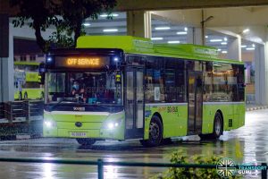 Off Service - SMRT Buses Yutong E12 (SG3097P)