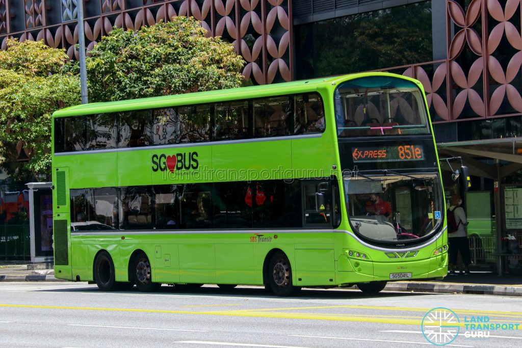 Express 851e - SBS Transit Volvo B9TL Wright (SG5041L)