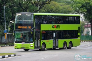 Bus 180 - SMRT Buses MAN A95 Euro 5 (SG5769X)