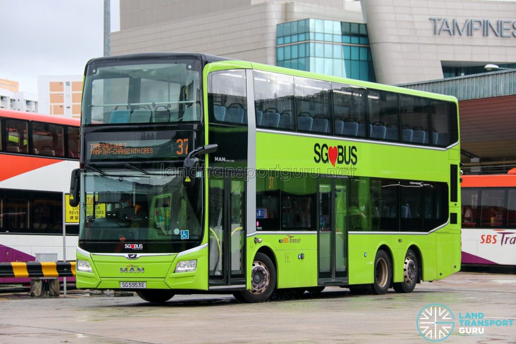 Bus 37 - SBS Transit MAN A95 Euro 6 (SG5979G)
